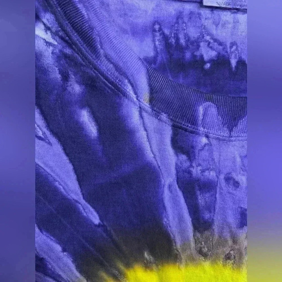 Tie Dye ‘Jamaica’ Oversized Tee/ Swim Cover Up/ Night Shirt. Size: XL - Picture 8 of 13